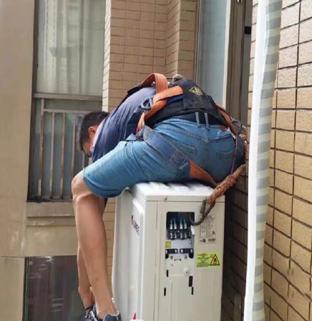 宁江空调移机